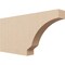 Ekena Millwork 2in. W x 8in. H x 16in. L Moab Woodgrain TimberThane Rafter Tail, Primed Tan RFTUR02X08X16MOARCPR - alternate 1